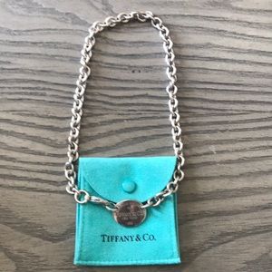Tiffany & Co tag necklace